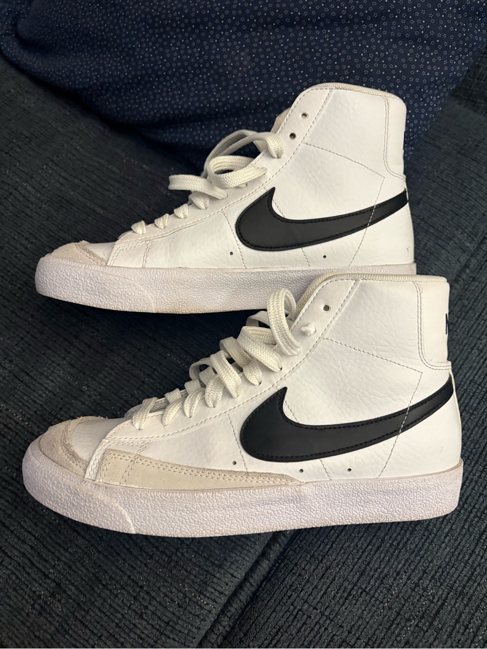 Nike White Kids' Sneaker Interior Tag Detail